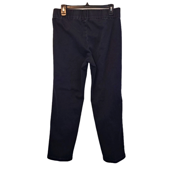Soft Surroundings Pull-On Black Soft Denim Pants Size MP - Picture 3 of 9